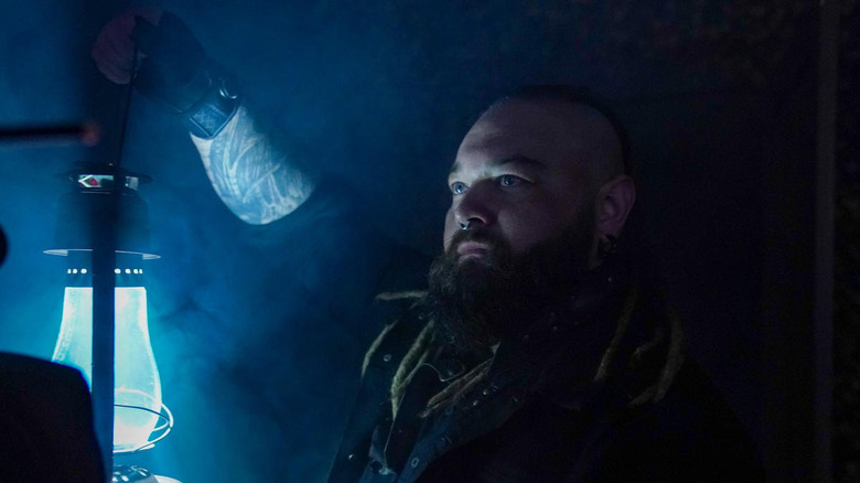Bray Wyatt with lit lantern