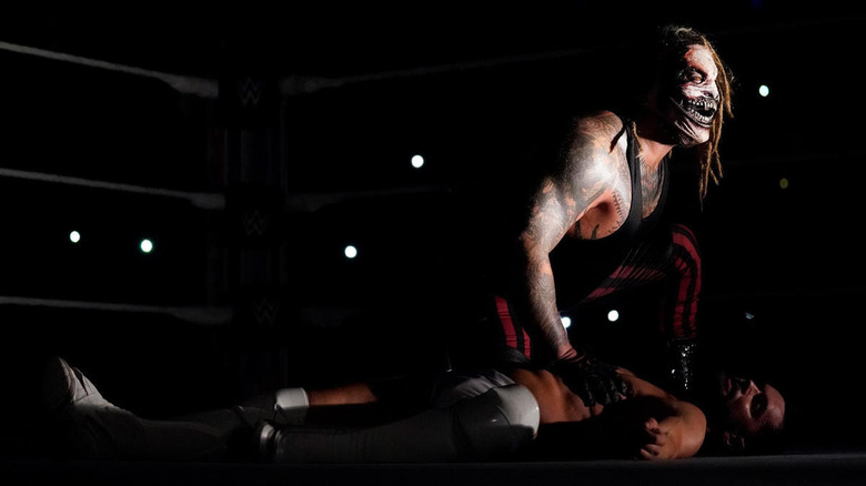 The Fiend pins Finn Balor