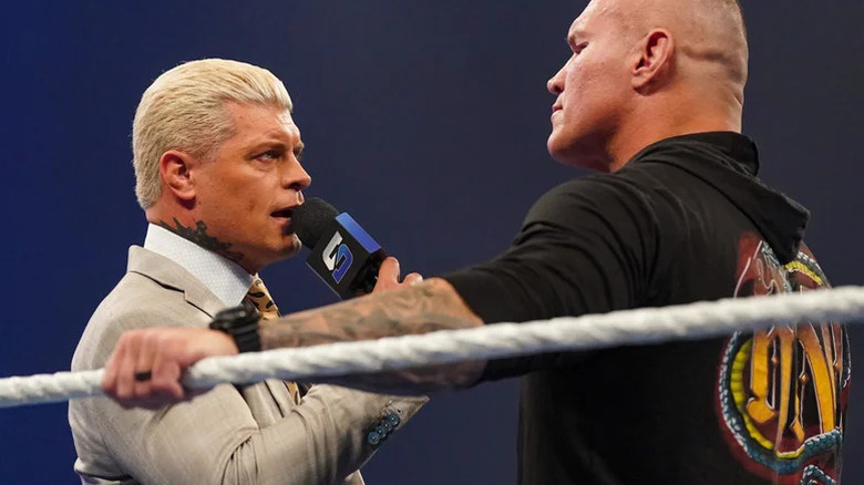 Cody Rhodes and Randy Orton on WWE SmackDown