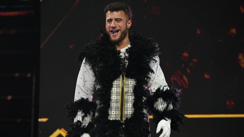 MJF makes his entrance