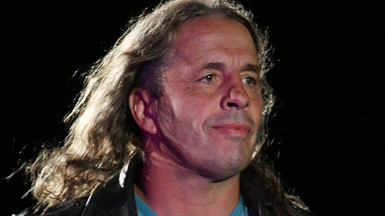 Bret Hart makes his entrance