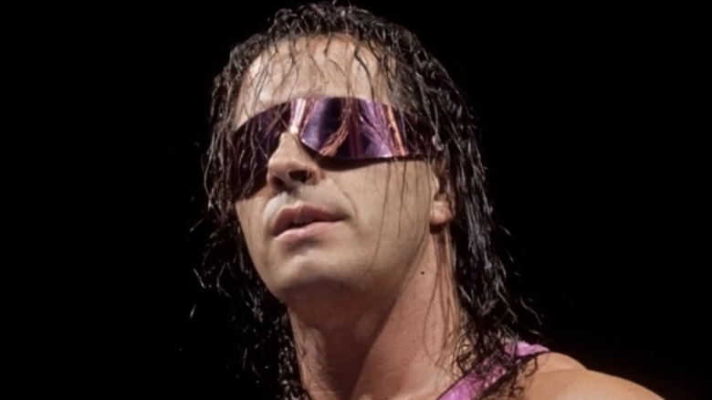 Bret Hart in the ring