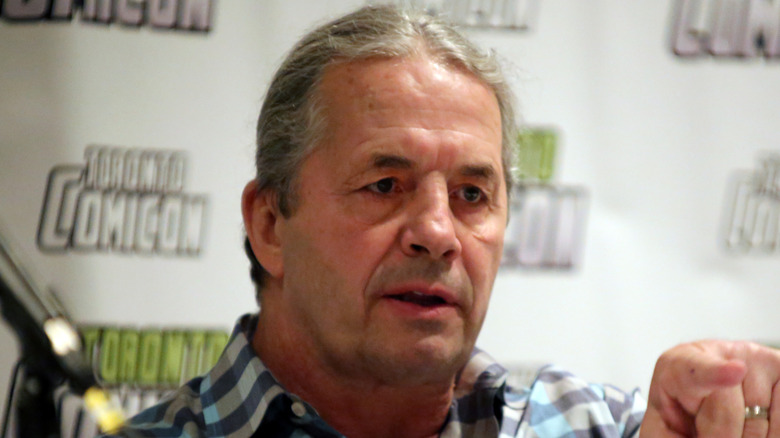 Bret Hart talking