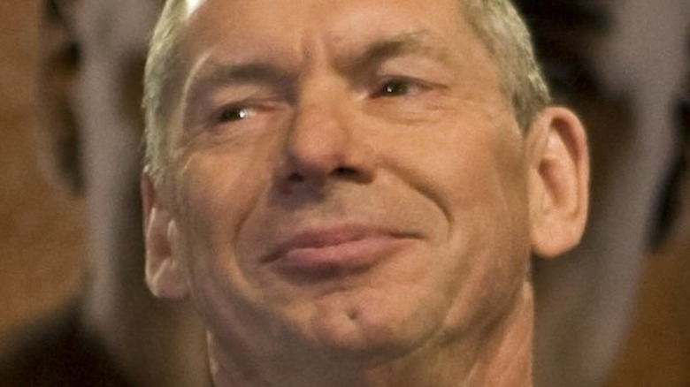 Vince McMahon smiling