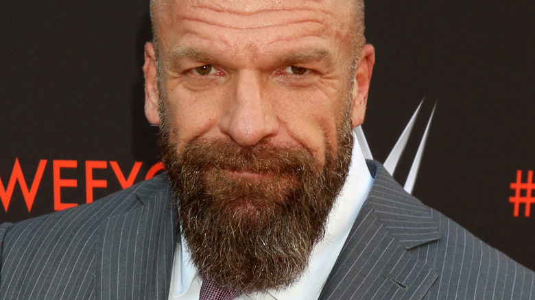 Triple H at an event