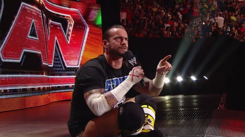 CM Punk delivers pipebomb