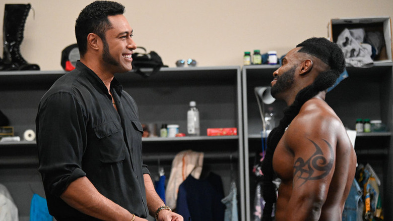 The Rock talks to Chad Frost