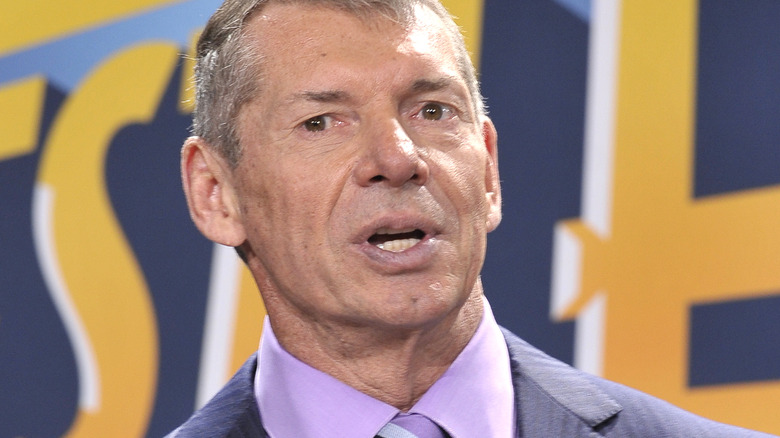 Vince McMahon speaking