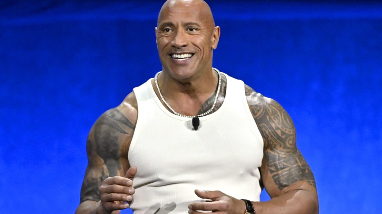 Dwayne "The Rock" Johnson smiling