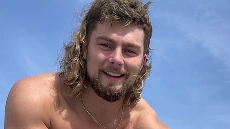 Brian Pillman Jr. smiling