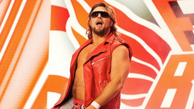 Brian Pillman Jr. makes his entrance