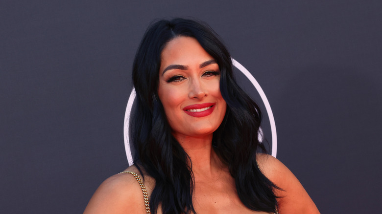 Brie Garcia smiling at the ESPYS