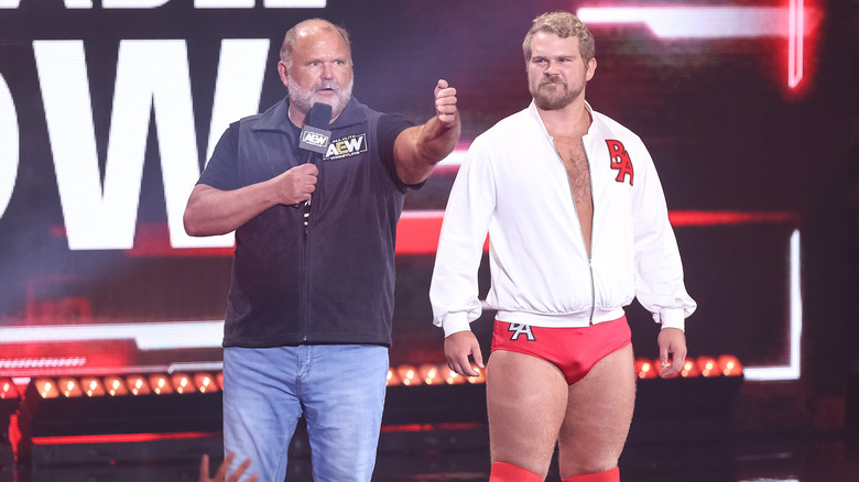 Arn Anderson and Brock Anderson