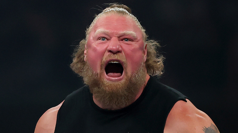 Brock Lesnar after F-5ing John Cena