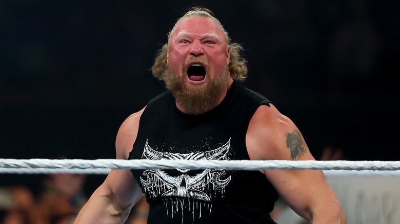 Brock Lesnar at WWE SummerSlam 2025