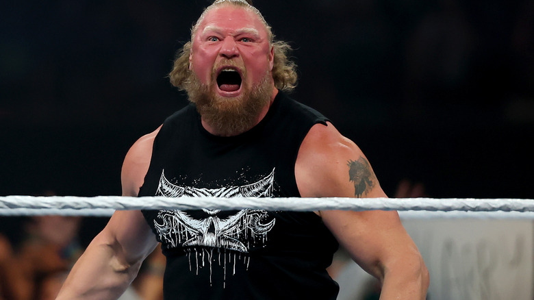 Brock Lesnar at WWE SummerSlam 2025