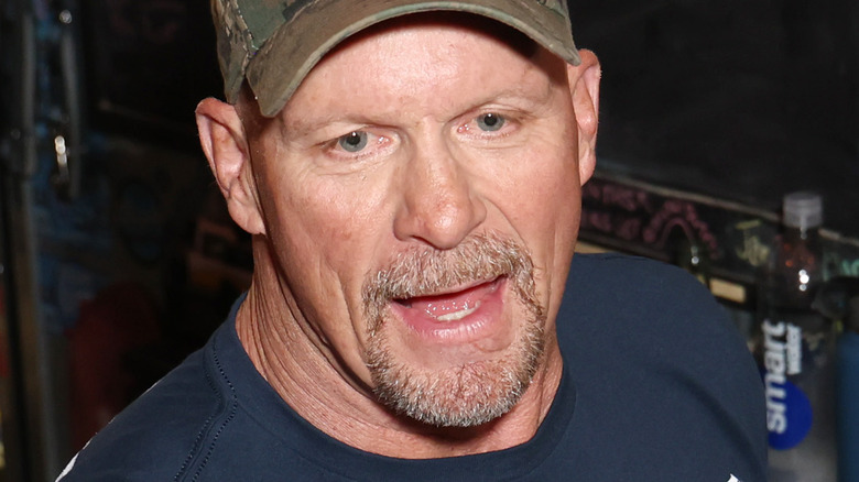 Steve Austin talking