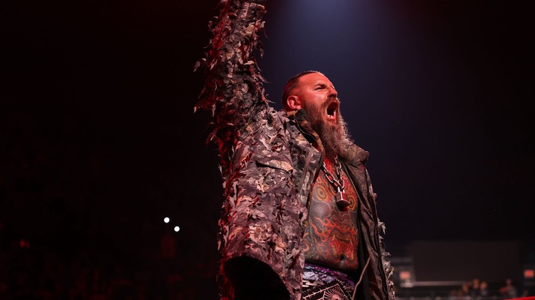 Brody King makes his entrance