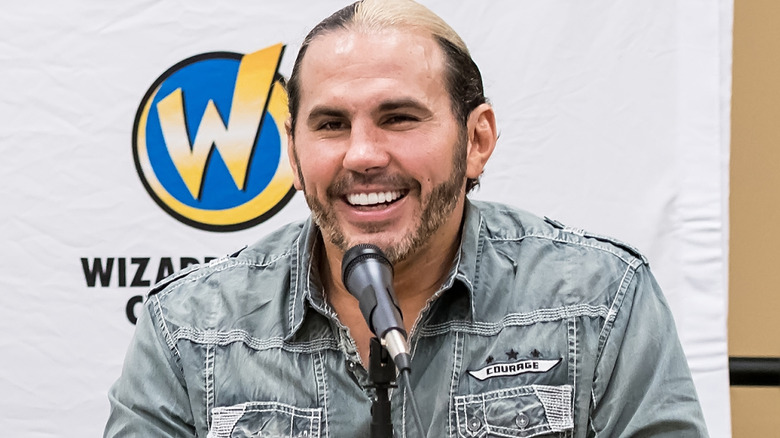 Matt Hardy smiling