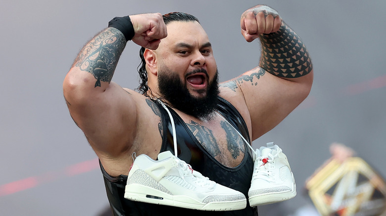 BRonson Reed making his entrance during WWE SummerSlam 2025.