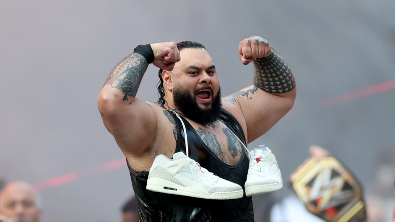 Bronson Reed at the gun show