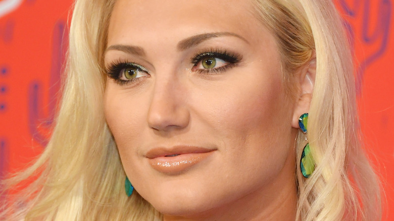 Close-up of Brooke Hogan