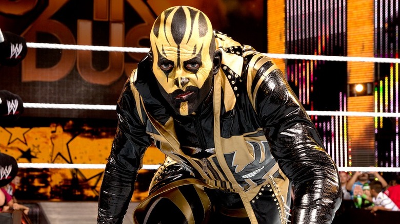 Goldust During His WWE Entrance