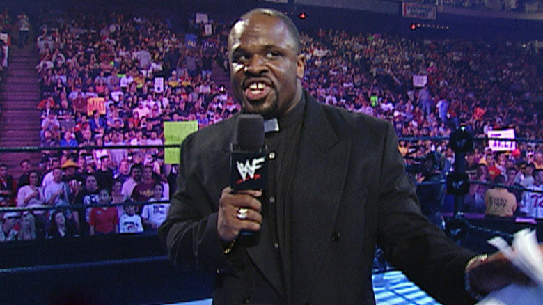 D-Von Dudley performing as Reverand D-Von in WWE
