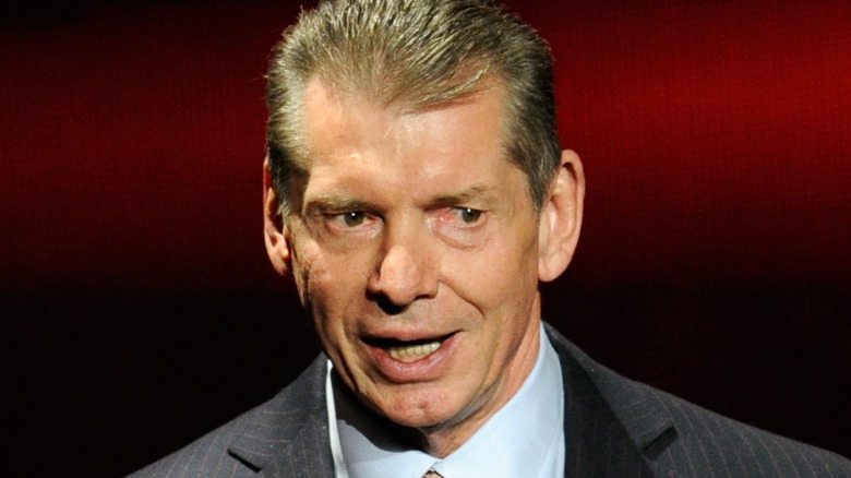 Vince McMahon talking