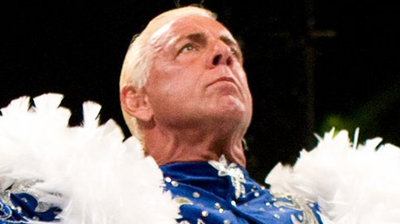 Ric Flair at WrestleMania 24