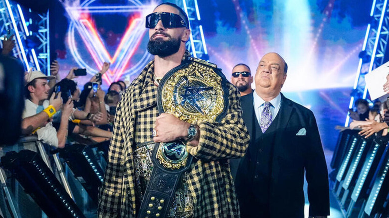 Seth Rollins parades into an episode of 