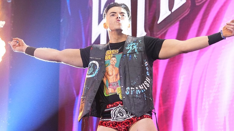 Sammy Guevara at AEW Worlds End 2023