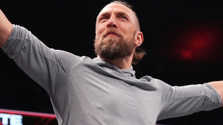 Bryan Danielson accepting the fans' adulation