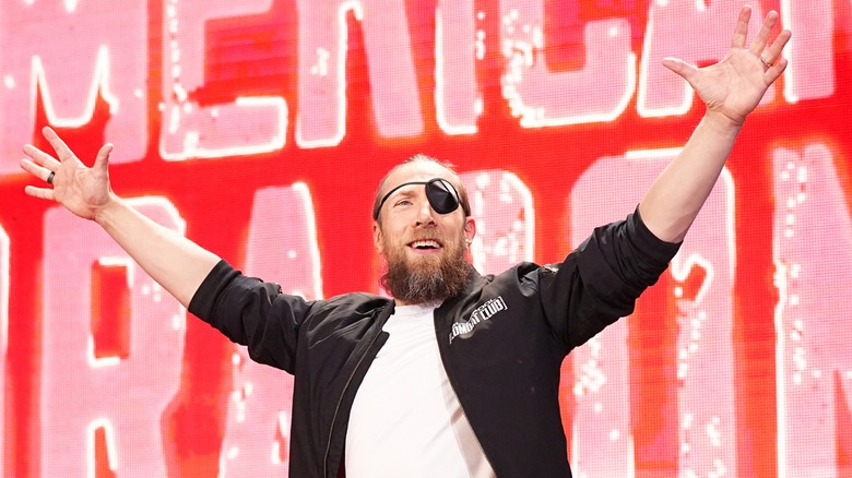 Bryan Danielson Poses En Route To The Ring