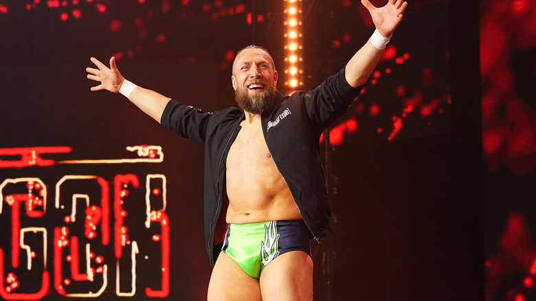 Bryan Danielson posing for the crowd