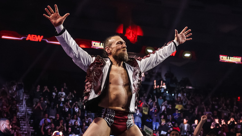 Bryan Danielson posing in AEW