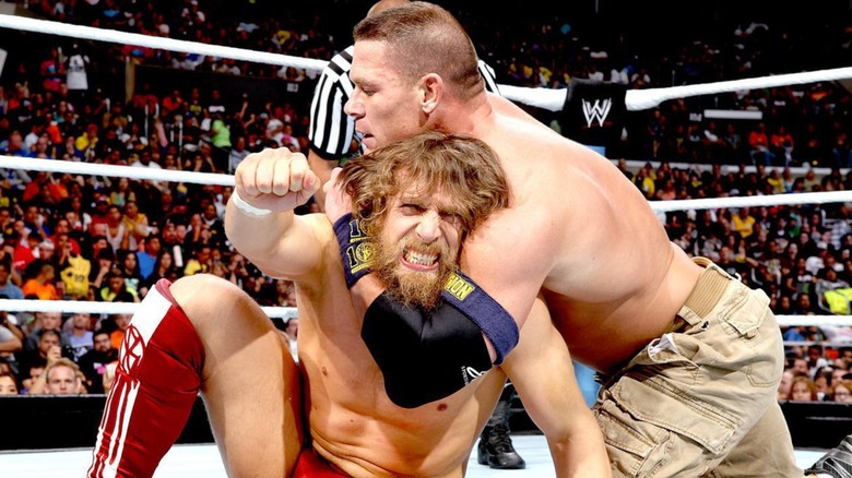 John Cena And Daniel Bryan Wrestle In WWE