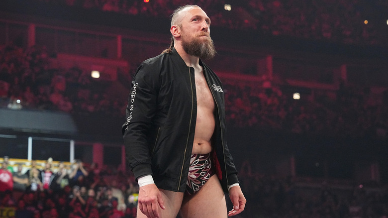 Bryan Danielson posing in AEW