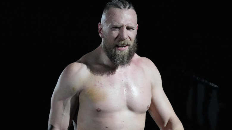 Bryan Danielson is squinting his eyes