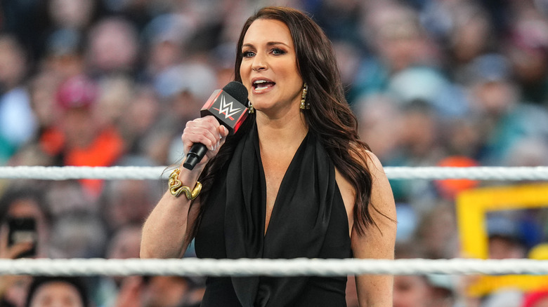 Stephanie McMahon at WWE WrestleMania 40