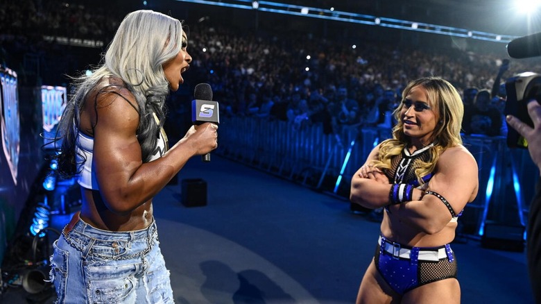 Jade Cargill and Jordynne Grace on WWE SmackDown