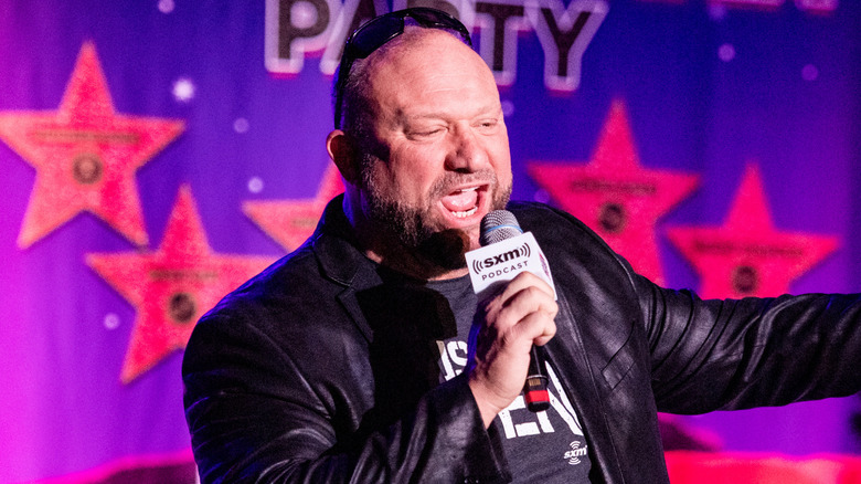 Bully Ray smiling and talking