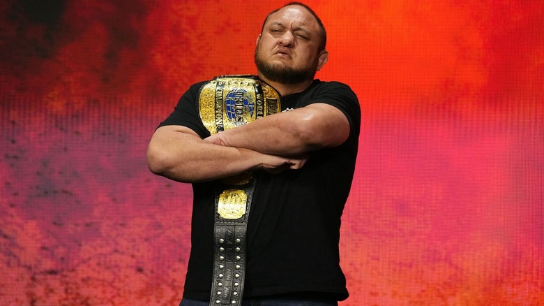 Samoa Joe looking ahead