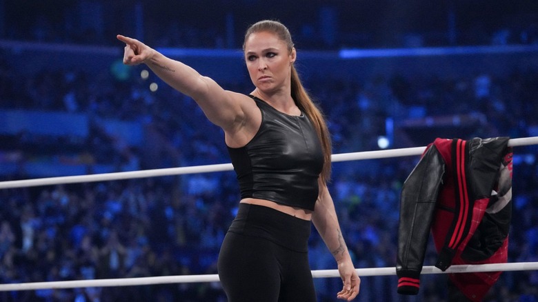 Ronda Rousey at AEW Revolution