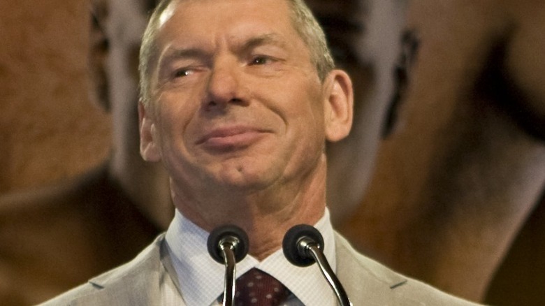 Vince McMahon smiling