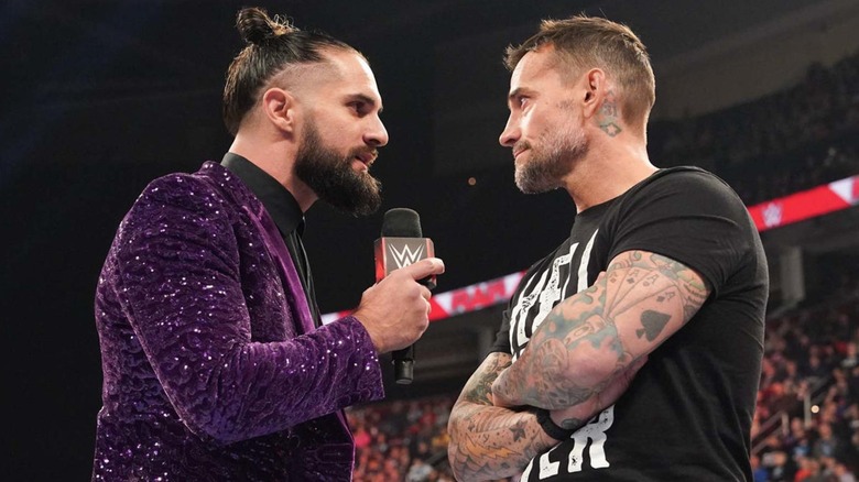 Seth Rollins Confronts CM Punk On WWE Raw