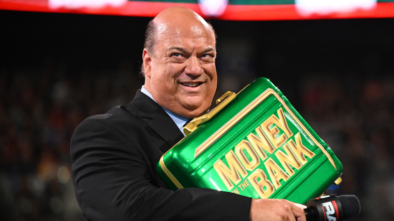 Paul Heyman smiling
