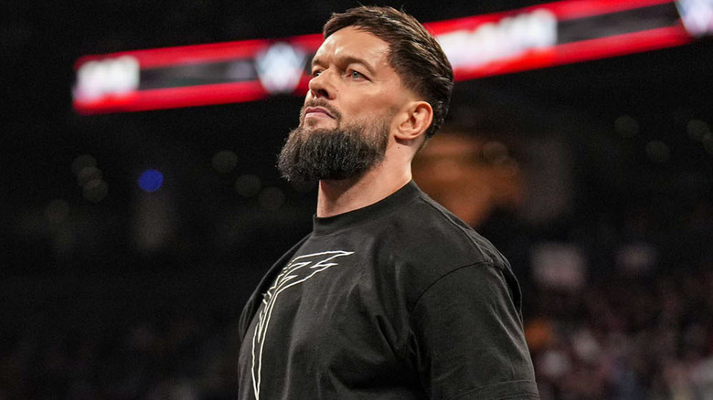 Finn Balor on WWE Raw looking defiant