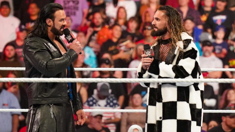 Seth Rollins Confronted By Drew McIntyre On WWE Raw
