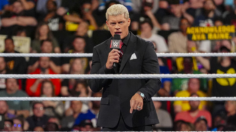 Cody Rhodes talking on Raw
